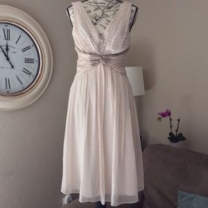 WHBM Short chiffon cocktail dress